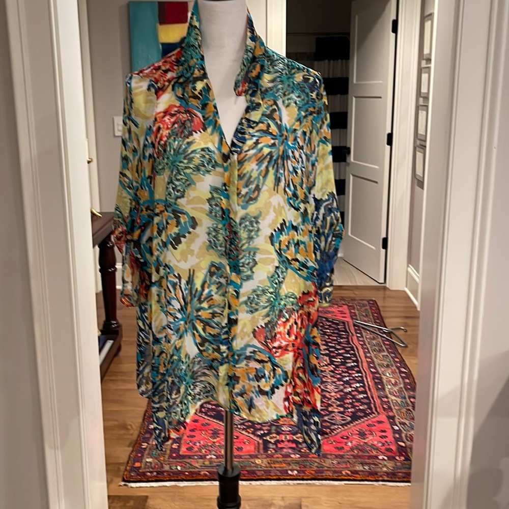 Sheet print top! Vivid color.